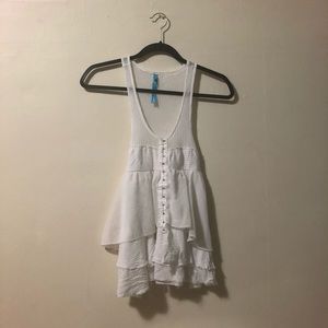 Free people white wedding top